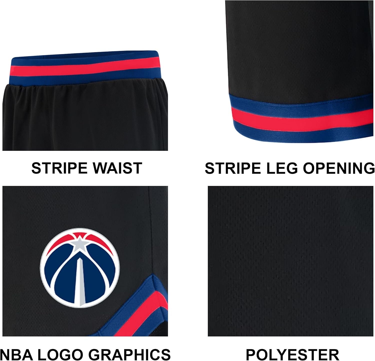 Men'S NBA Official Soft Air Mesh Ultimate Basketball Shorts - OG Fit