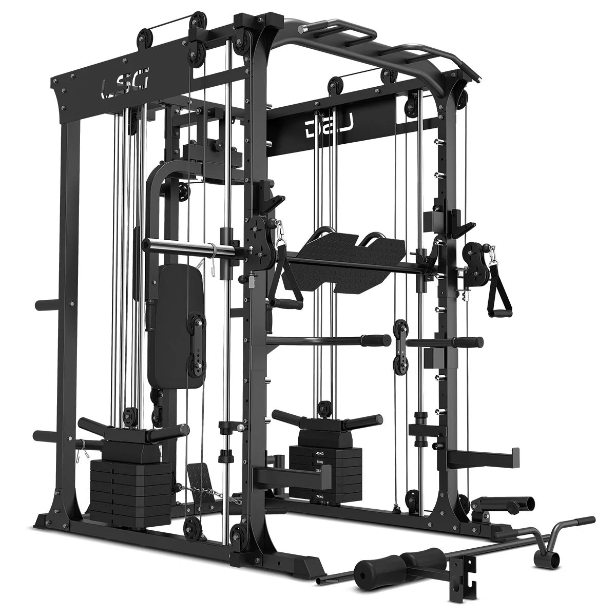 GRK200 10-In-1 Home Gym Station, Power Rack, Smith Machine and Cable Crossover